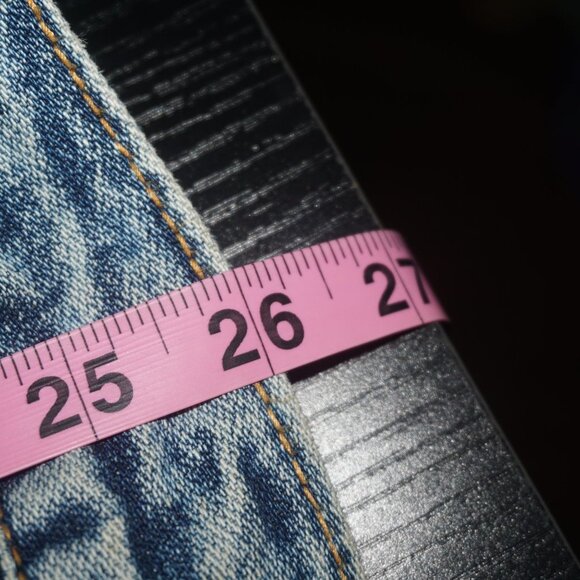 Vintage 80s Guess Acid Wash Denim Jean Jacket XL - Picture 10 of 10